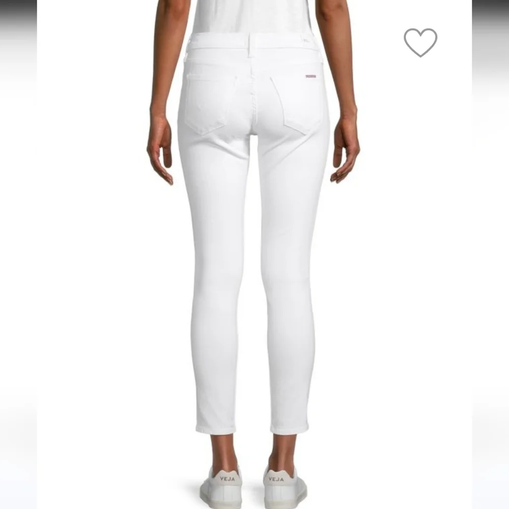 NWT Hudson Midrise Ankle Super Skinny Natalie white denim jeans! - Picture 3 of 12